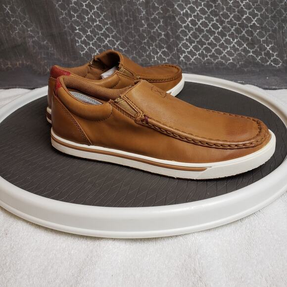 Twisted X Slip On Kicks Womens 7.5 Brown Leather Casual Comfort Western - Picture 5 of 10